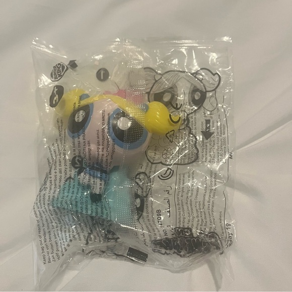 burger king Other - Powerpuff Girls Bubbles Cartoon Network Burger King Kids Meal Toy